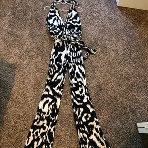 Laundry by Shelli Segal Los Angelas Jumpsuit size 10